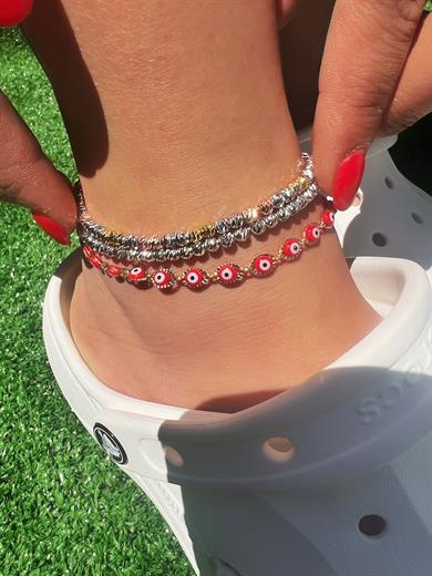 GÜMÜŞ RENK DORİKA HALHAL MODELİ