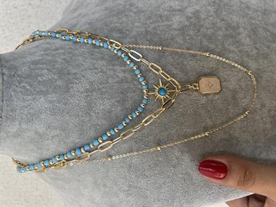 İKİLİ KUTUP KOLYE