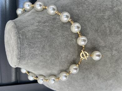 İRİ İNCİ CHOKER KOLYE