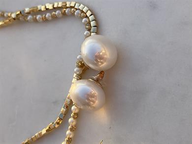 İRİ XL İNCİ BASIK TOP KÜPE