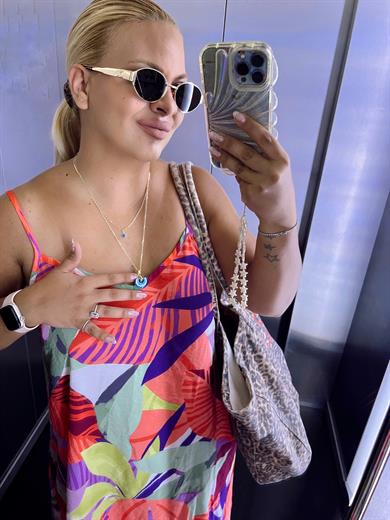 MURANO CAM NAZAR KOLYE 60 cm 