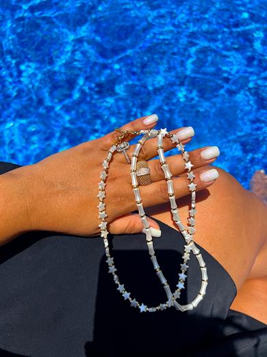 SEDEF ÇUBUK GOLD KOLYE