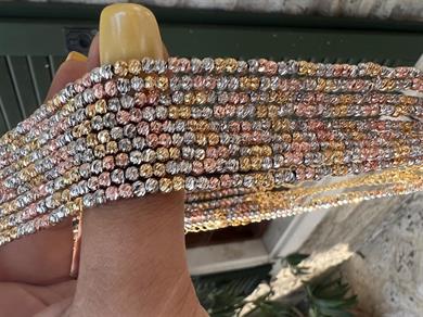 ÜÇ RENK DORİKA KOLYE