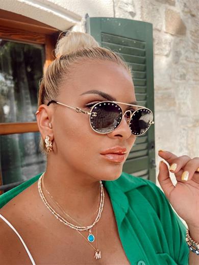 ÜÇ RENK DORİKA KOLYE