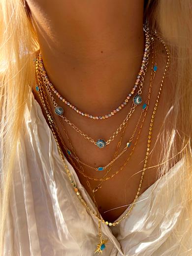 VIP FULL NAZAR KOLYE 50 CM