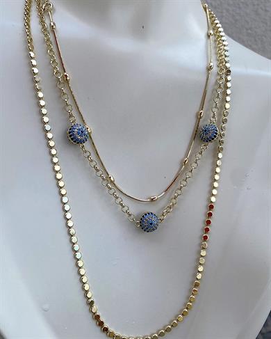 VIP FULL NAZAR KOLYE 50 CM