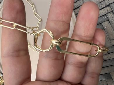 ZİNCİR MODEL KOLYE