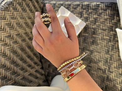 ZİNCİR TAŞLI KÜPE