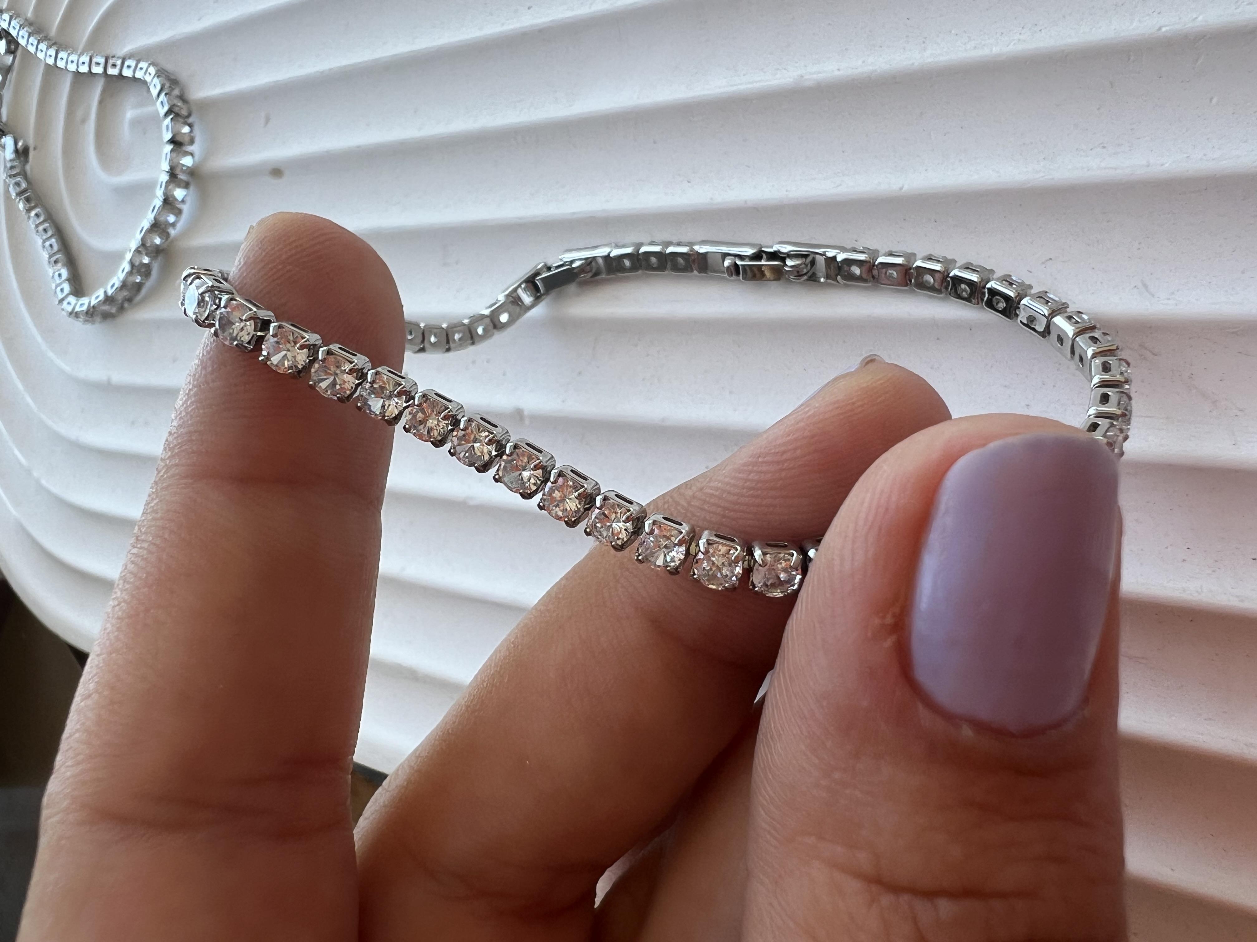 3 MM SU YOLU BİLEKLİK GÜMÜŞ