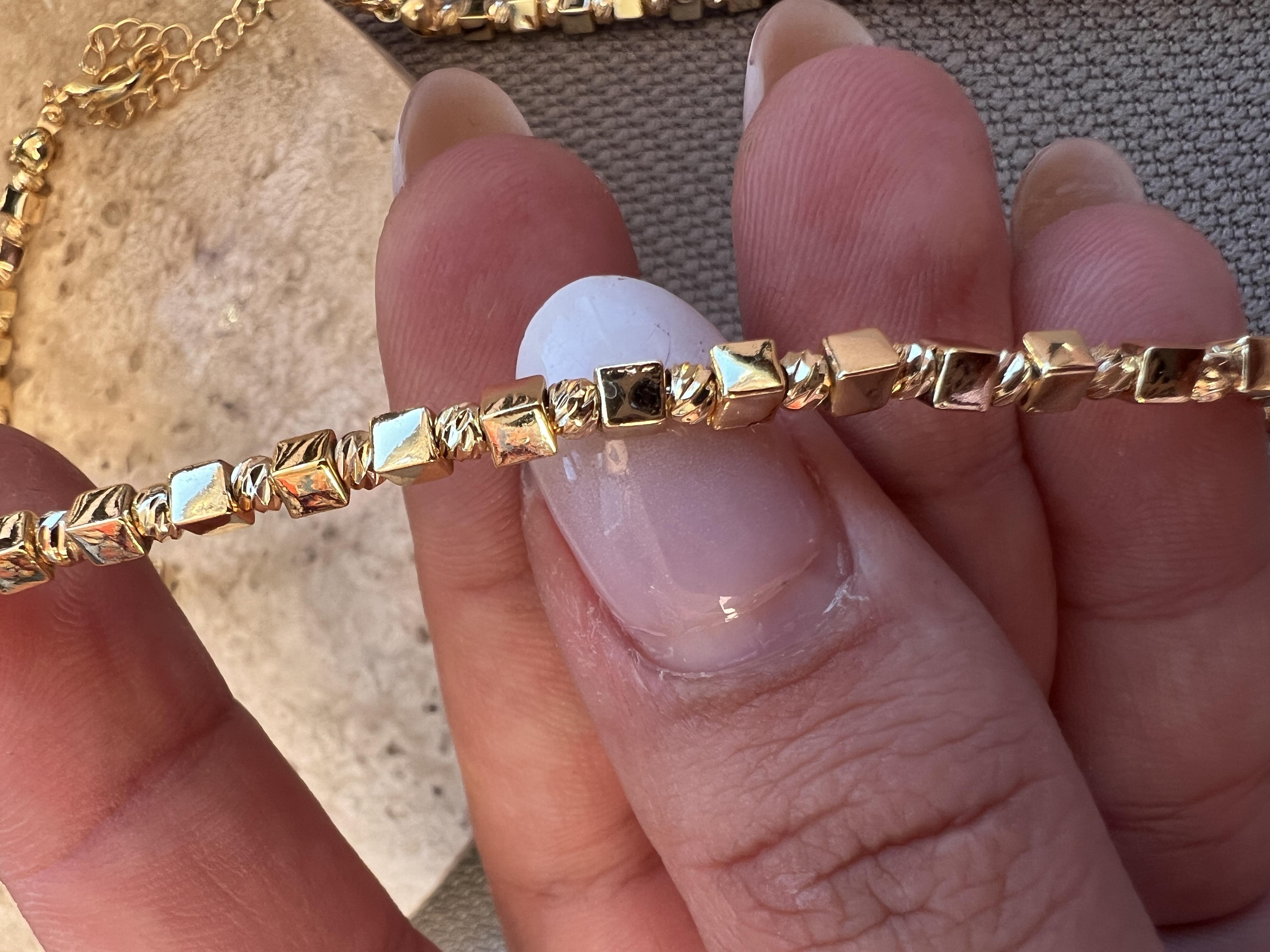 45 CM GOLD KÜP GOLD DORİKA KOLYE