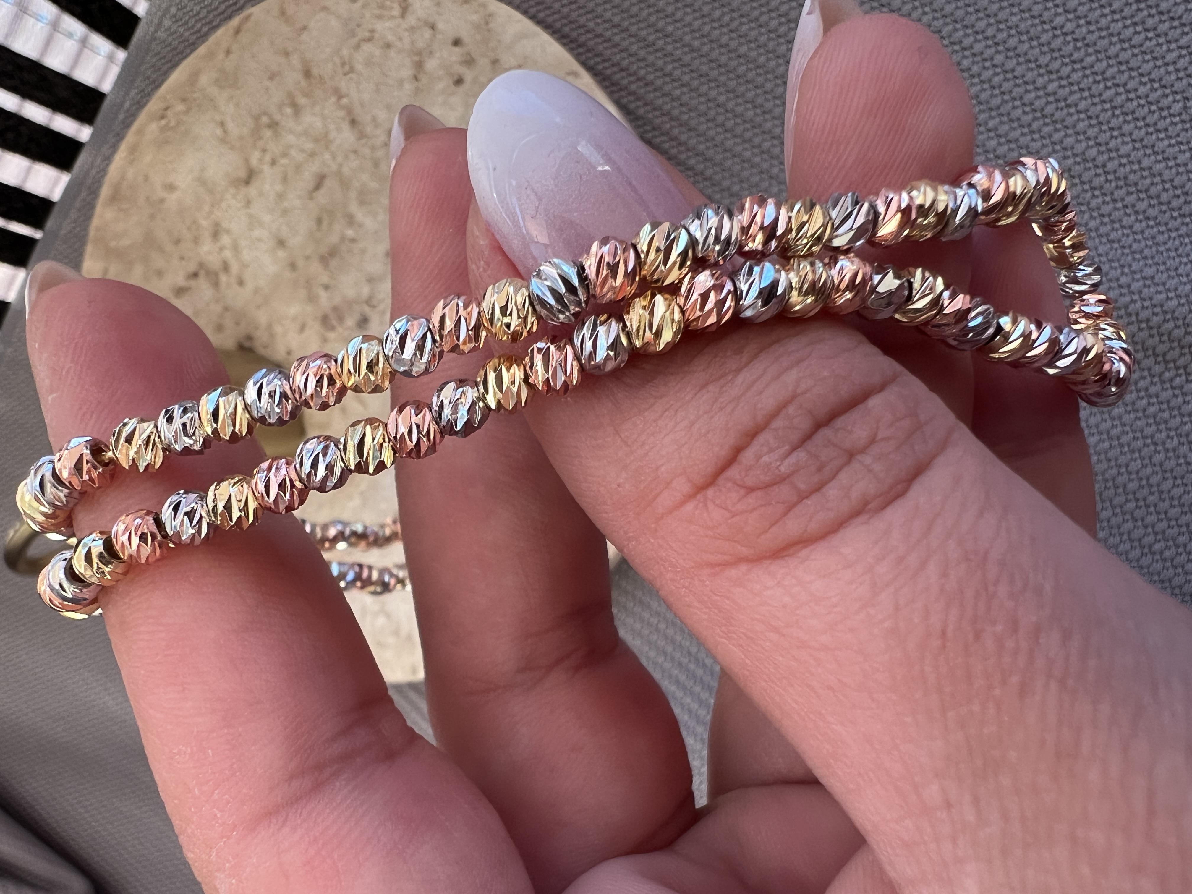 50 CM ÜÇ RENK DORİKA KOLYE