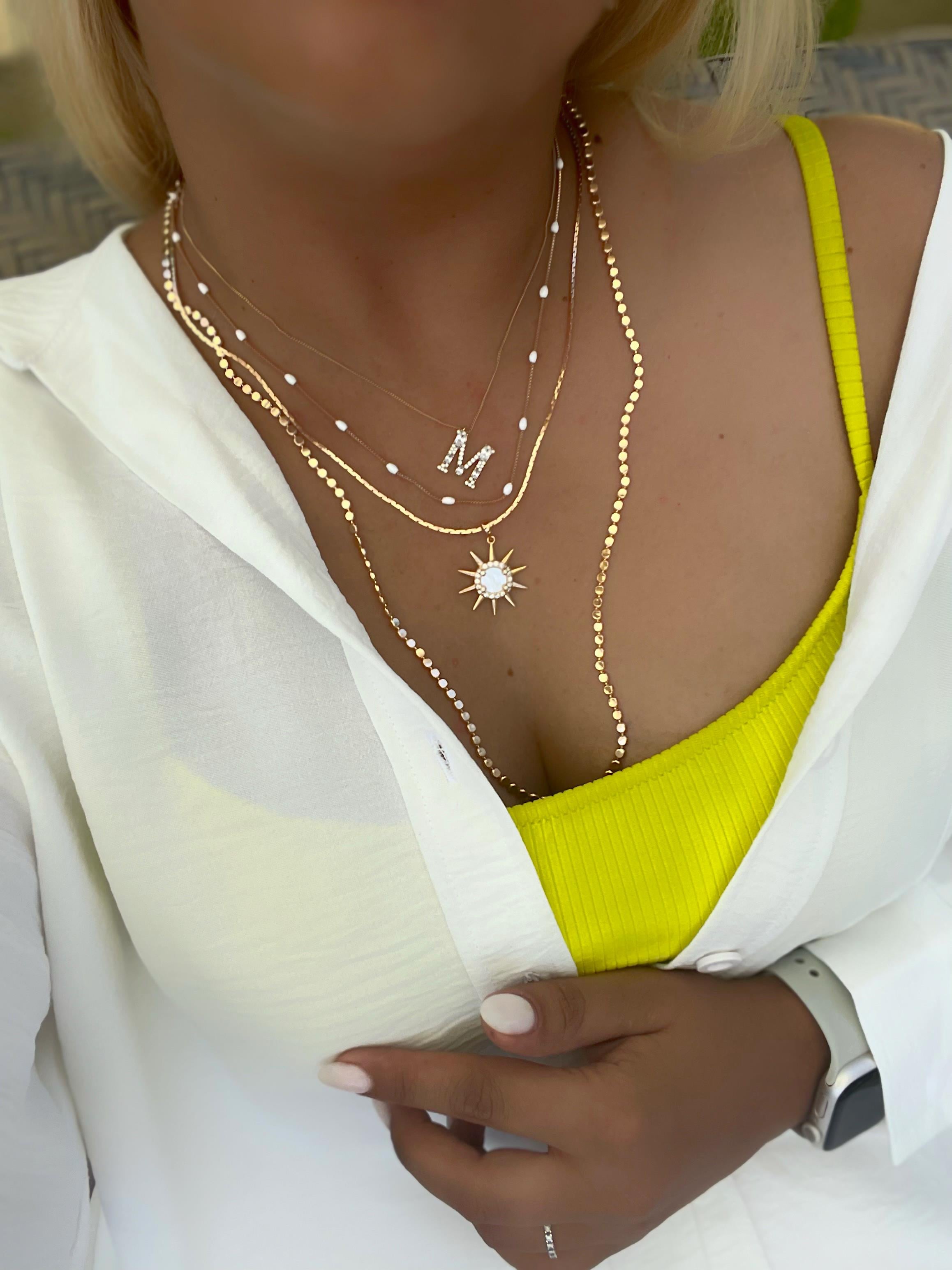 70 CM VAZGEÇİLMEZİM EZME KOLYE