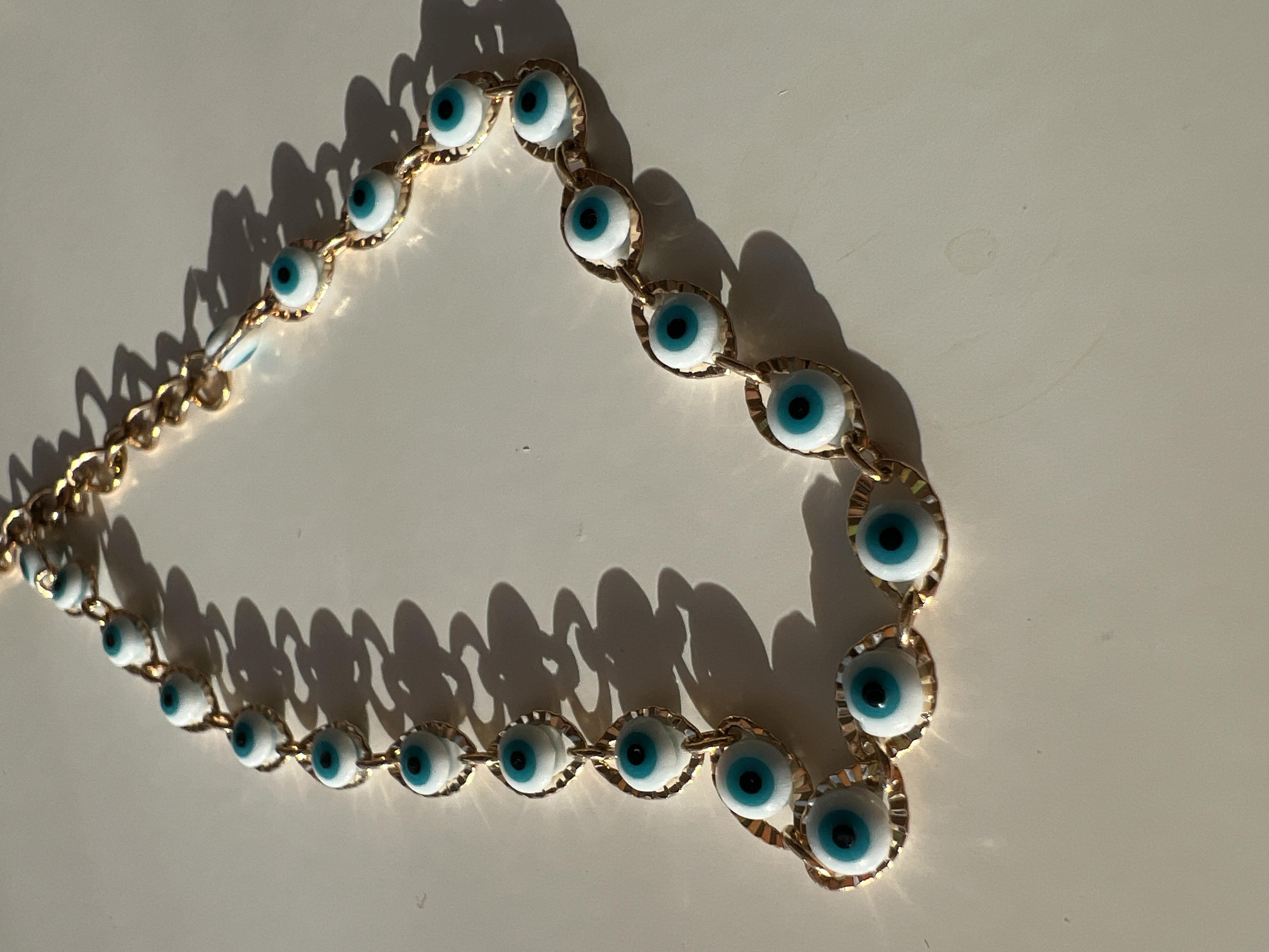 BEYAZ NAZAR VİP BİLEKLİK