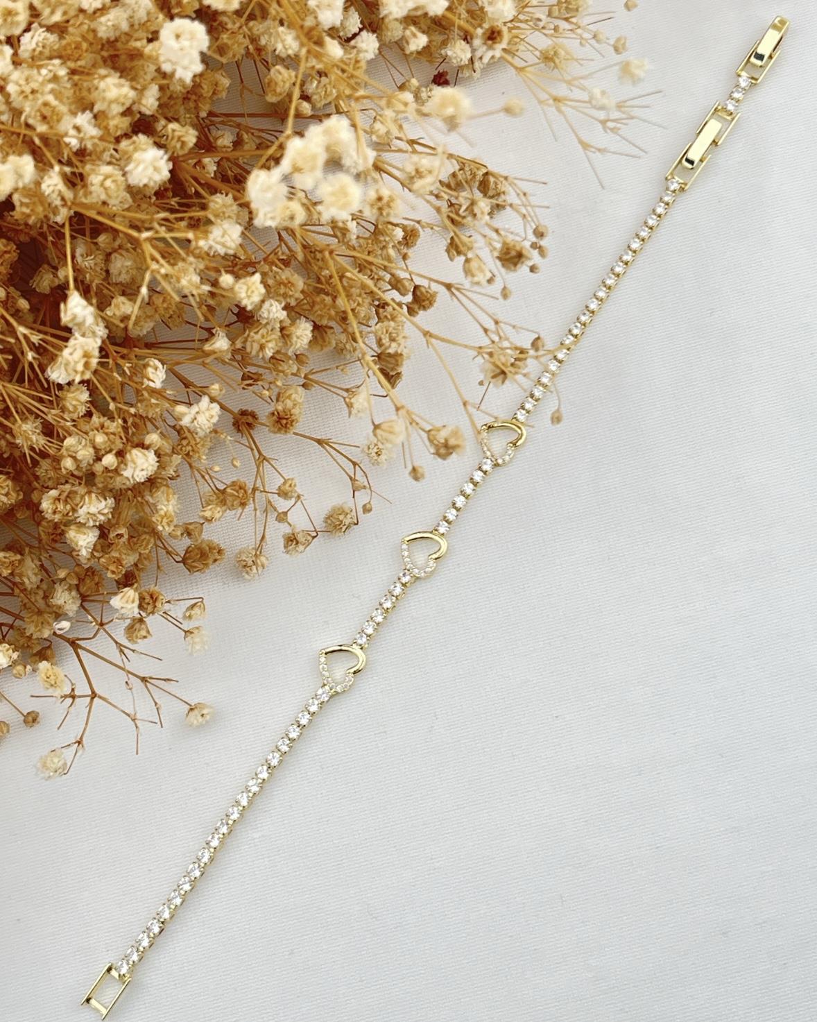 MİNİMAL VİP PIRLANTA GÖRÜNÜMLÜ BİLEKLİK