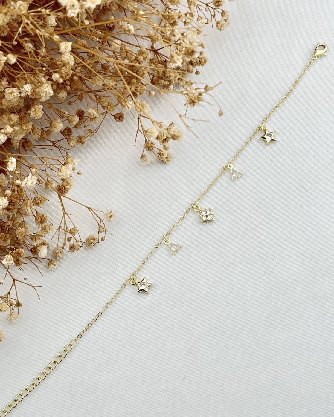 MİNİMAL VİP PIRLANTA GÖRÜNÜMLÜ BİLEKLİK