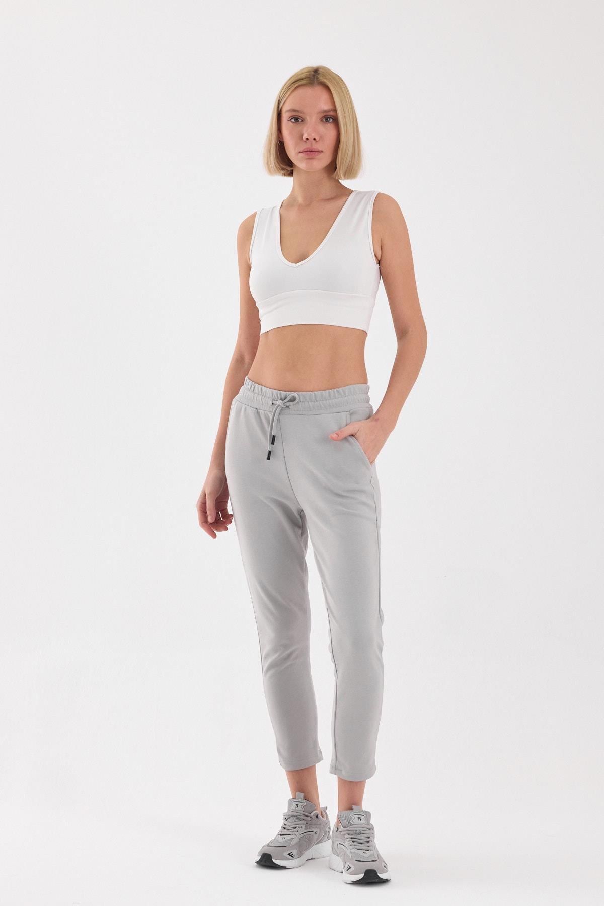 FİHA/4043-KADIN JOGGER PANTOLON - GRİ