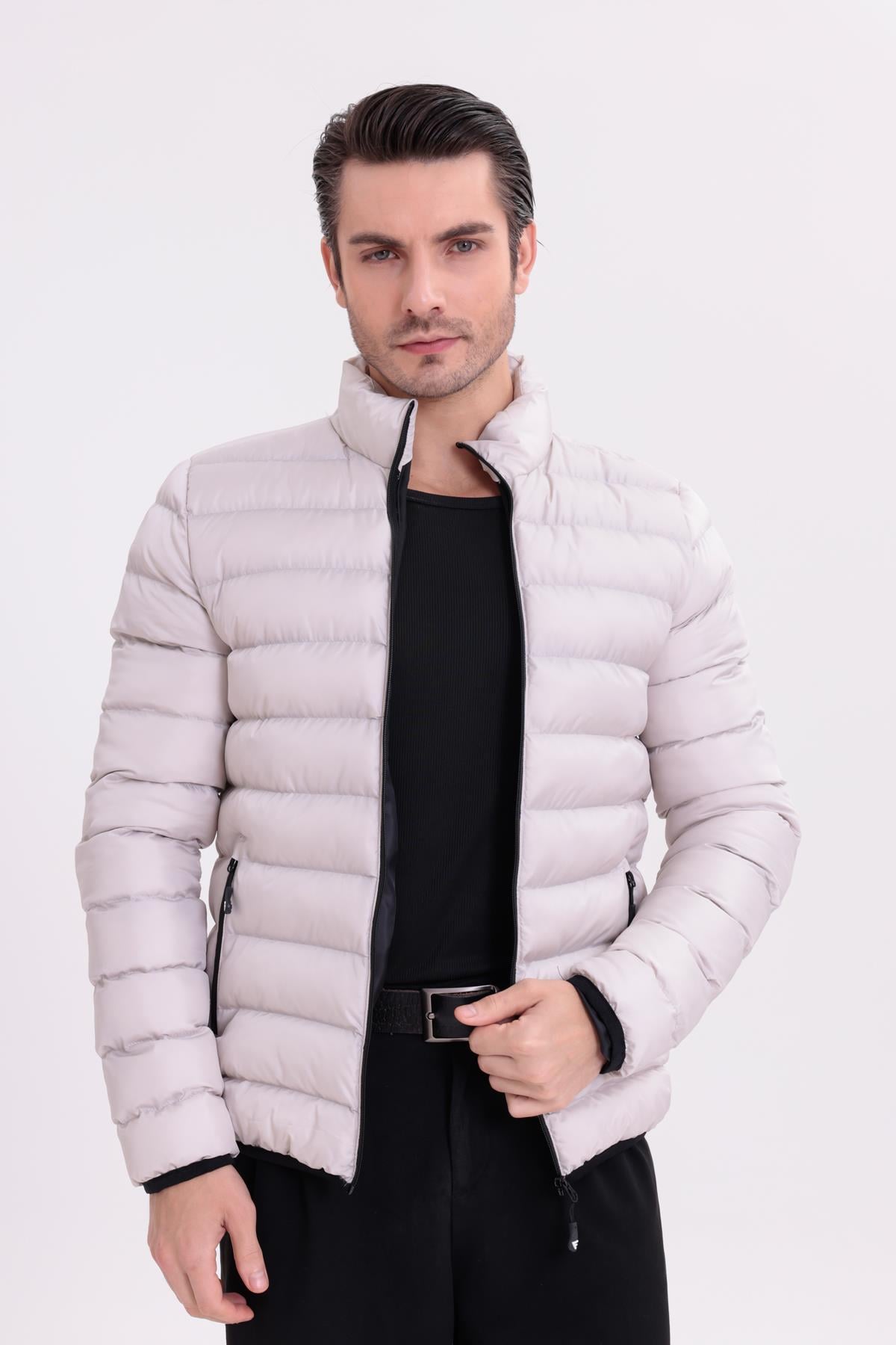 FİHA/9026-ERKEK ŞİŞME MONT - TAŞ