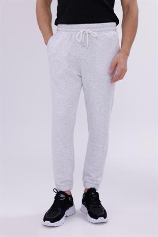 FİHA/9541-PAÇA LASTİKLİ 3 İPLİK ŞARDONSUZ EŞOFMAN ALT - KARMELANJ