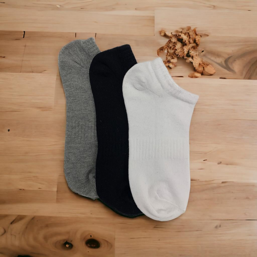 FİHA/4030-ERKEK 3LÜ TAKIM SNEAKER ÇORAP - MİX