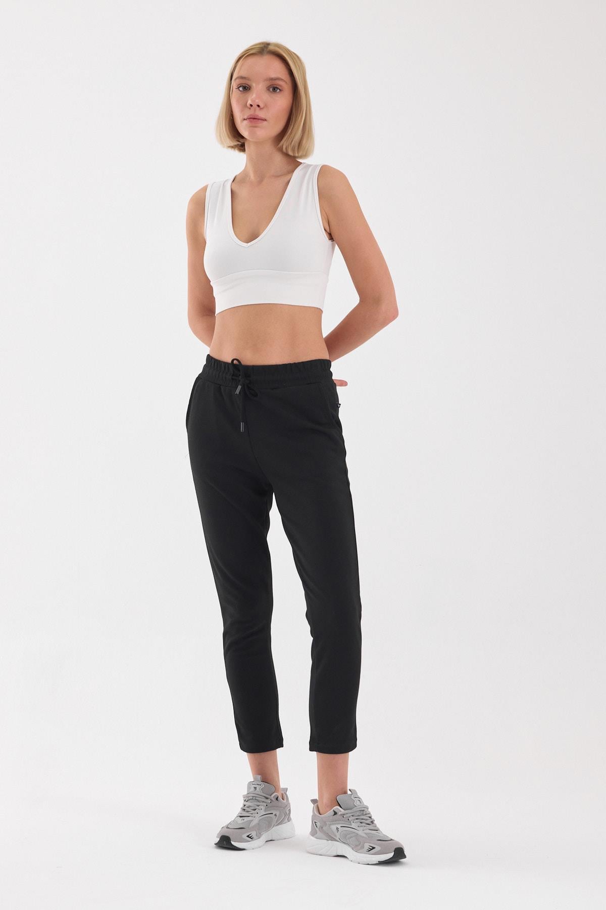 FİHA/4043-KADIN JOGGER PANTOLON - SİYAH