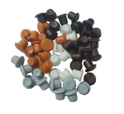 MESAN8 mm. Plastik Tapa Krem (1PK:100 Adet)