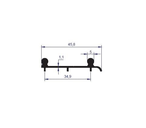 ErsaşAlt Ray Pres 2500mm