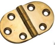 Aluminyum Oval Masa Menteşe Saten 3 cm