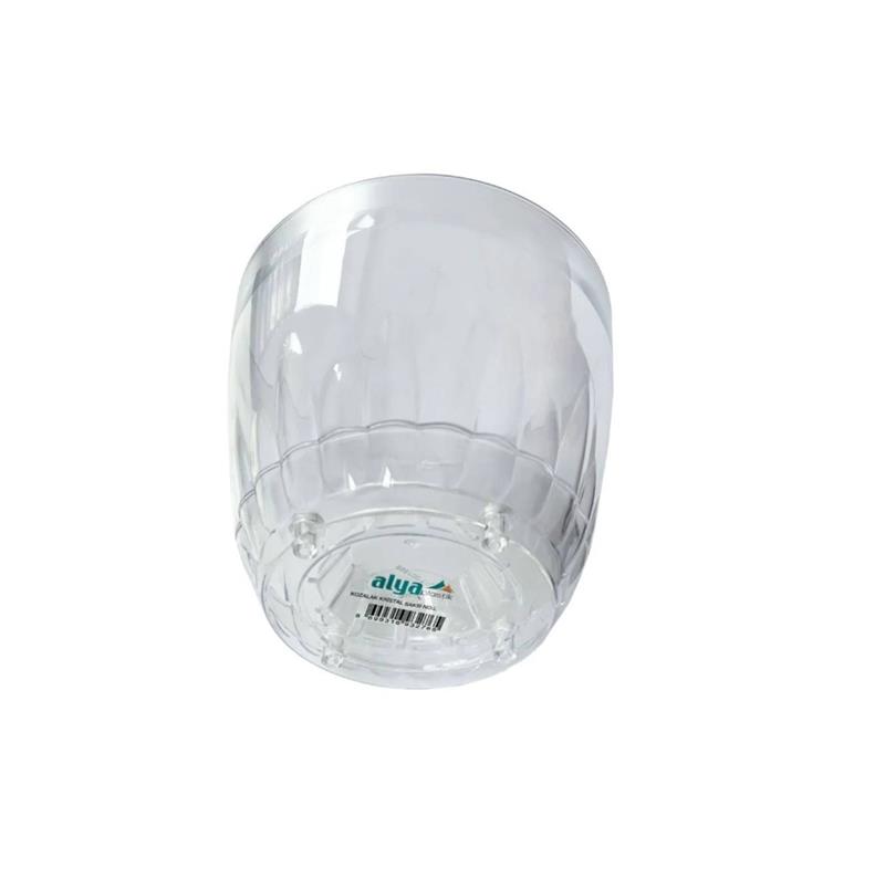 Alya Saksı Kozalak Desenli Kristal 1 No 0,75 Lt
