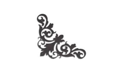 ERMOAntik Panjur Köşe Süsü 252*252mm