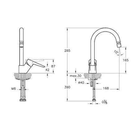 Artema Solid Eviye Bataryası Mafsallı