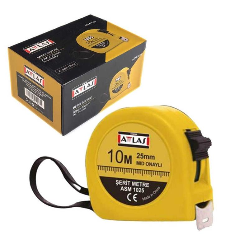 ATTLASAttlas Metre ASM 1025 Şerit 10M*25mm