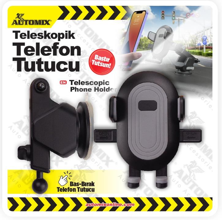 AutomixAutomix Teleskopik Telefon Tutucu