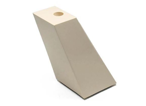 Ayak Yatay Plastik 12 cm Bej