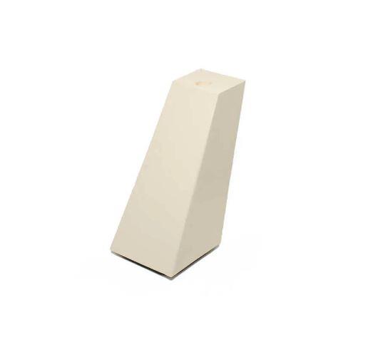 Ayak Yatay Plastik 12 cm Bej