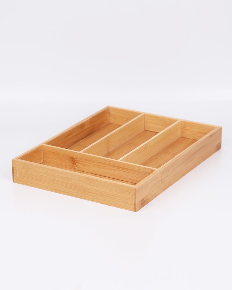 BastonluBambu Çekmece Kaşıklığı 33 cm