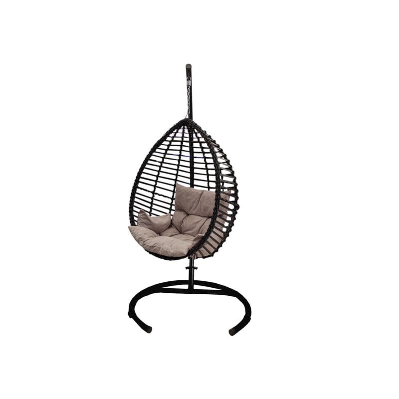 Bambum Salıncak Rattan Armut Tek Kişilik