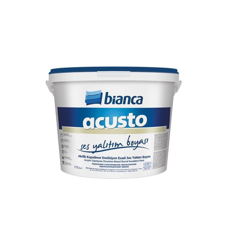 BİANCABianca Acusto Ses Yalıtım Boyası 2,5 LT