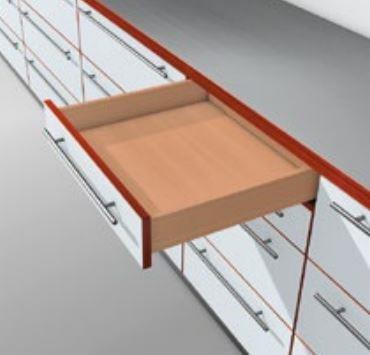 Blum 40 cm Tek Açılım Tip-On 18mm