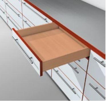 Blum 55 cm Çift Açılım Tandem Blumotion 18mm