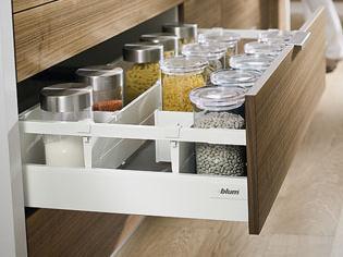 Blum Antaro Bordür 45 cm İçin R+L İ.Beyazı