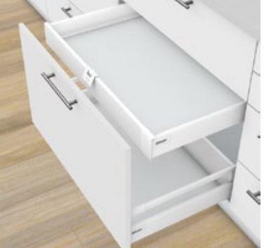 Blum Antaro TDBX 45 lik Yanak Sağ Sol Gri