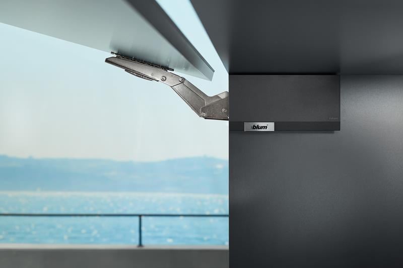 Blum AVENTOS HK top güç ünitesi kapağı Sol İ.Beyaz