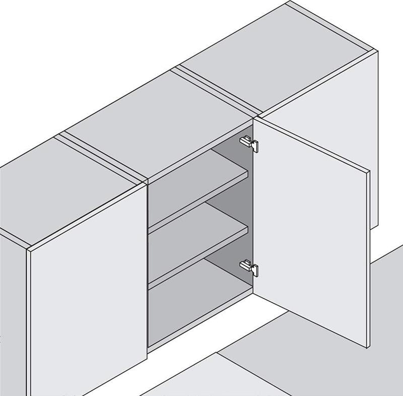 Blum Clip Top -Düz-  Menteşe
