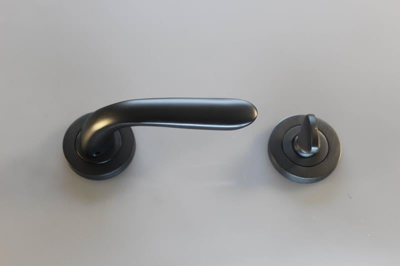 DoğanlarBora Wc Antrasit Rozetli Kapı Kolu