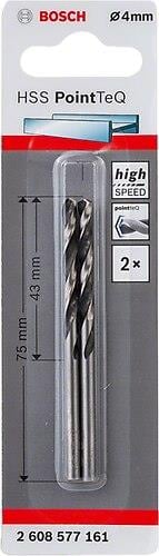 Bosch Metal Matkap Ucu HSS 4.0mm 2Li