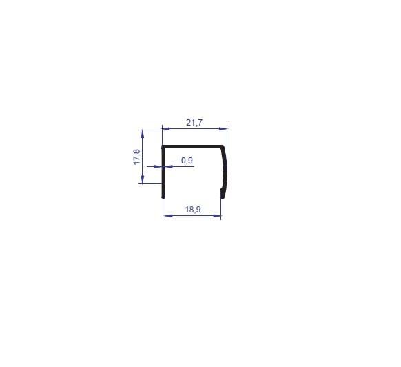 ErsaşBoy Kulp Karşılığı Parlak 3000mm