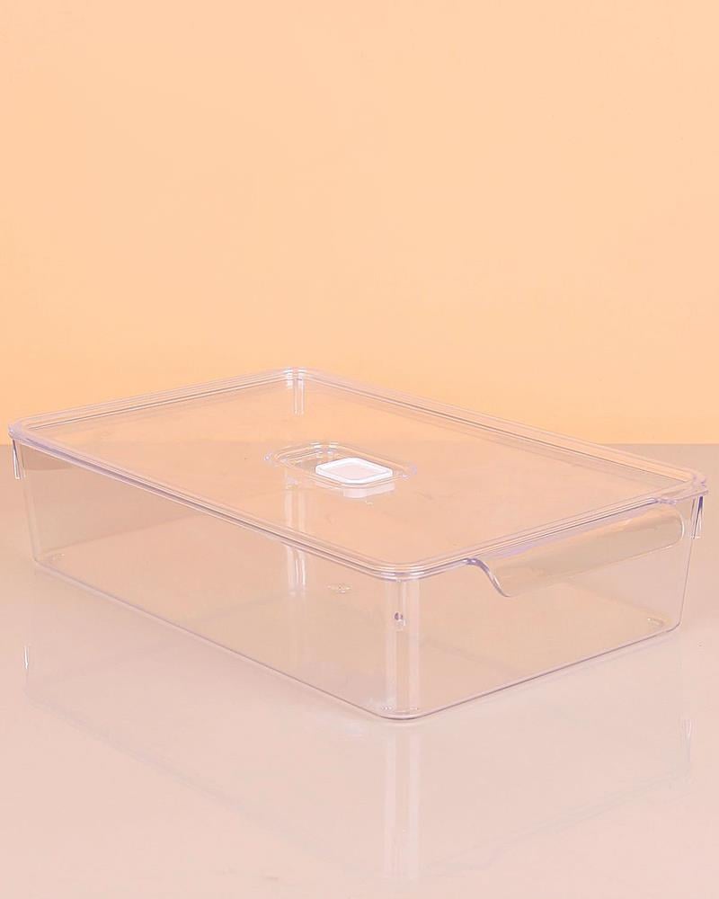 BastonluBuzdolabı Organizer Kapaklı 32 cm Plastik