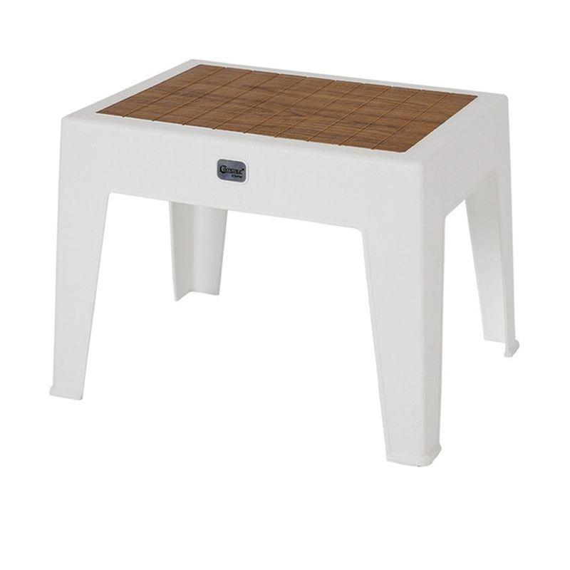 DiğerComfort Sehpa Petunya Desenli Beyaz CT075-D