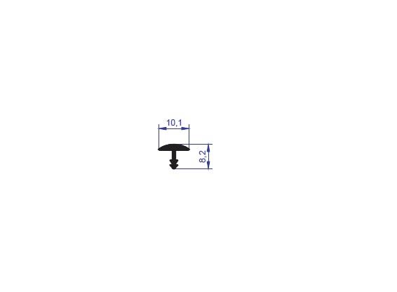 ErsaşDekoratif T Profil Mat 3000mm