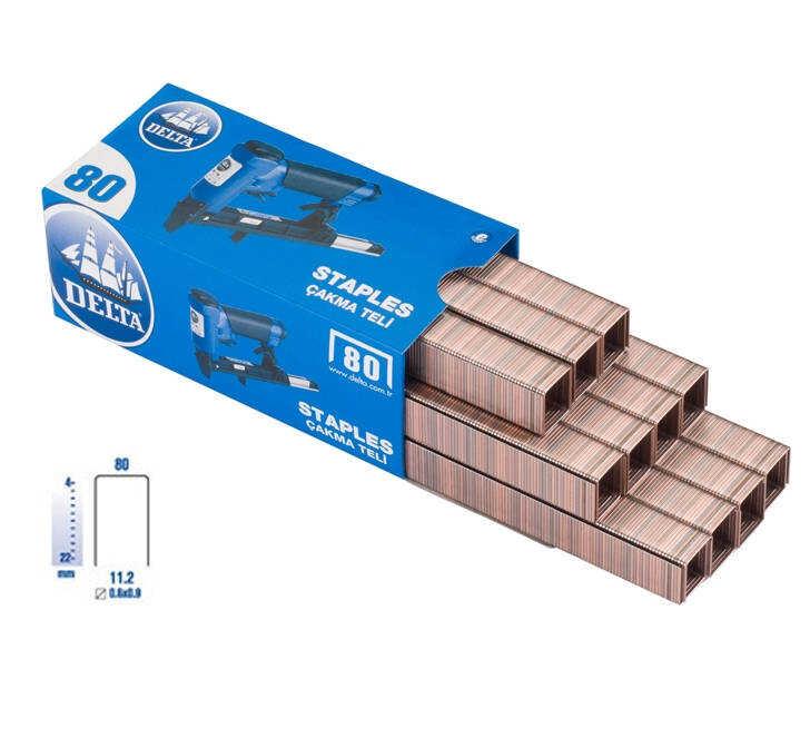 DiğerDelta Zımba Teli 80/06 1Paket 5000Adet